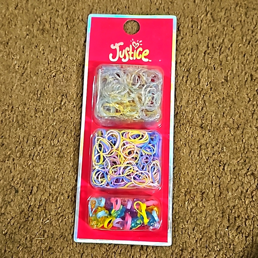 Justice hair elastics